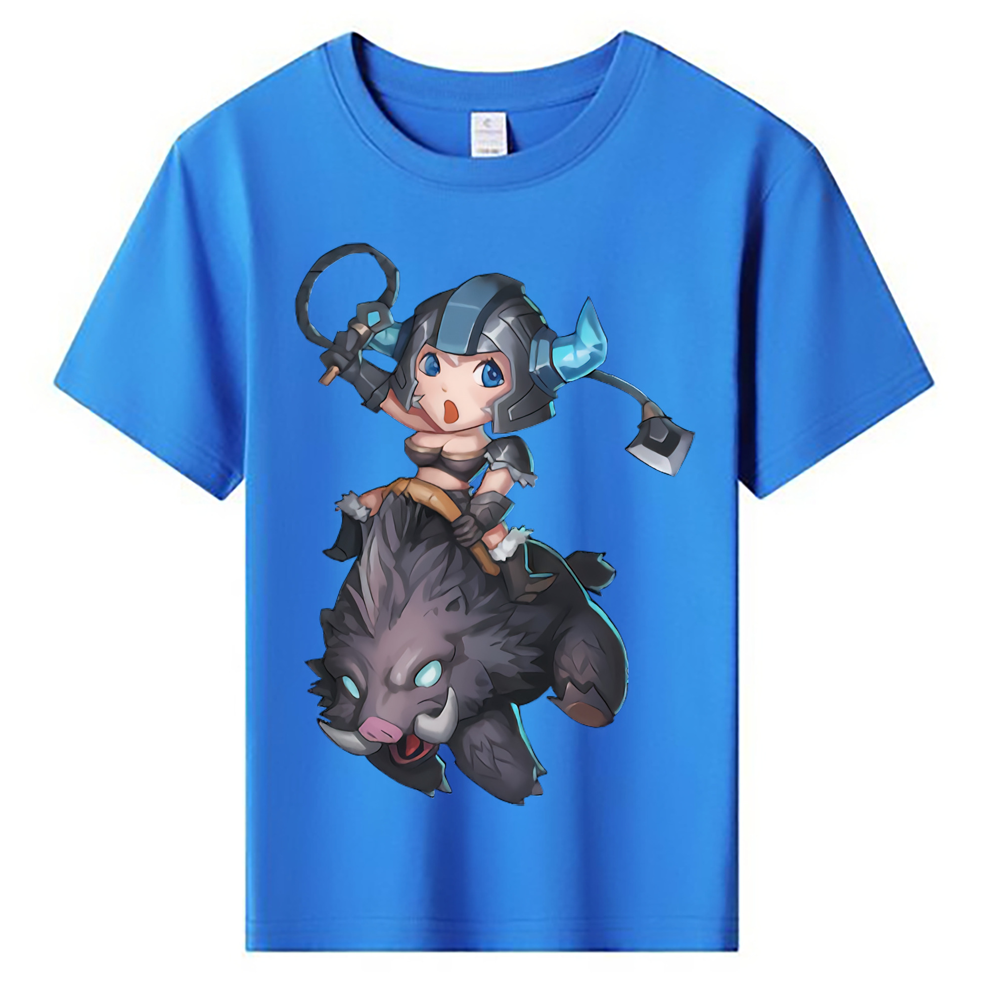 （画像用） リーグ・オブ・レジェンド League of Legends LOL 綿100％キッズTシャツ（フロントプリント）